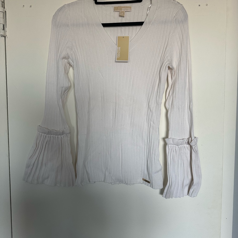 Michael Kors flare sleeve sweater